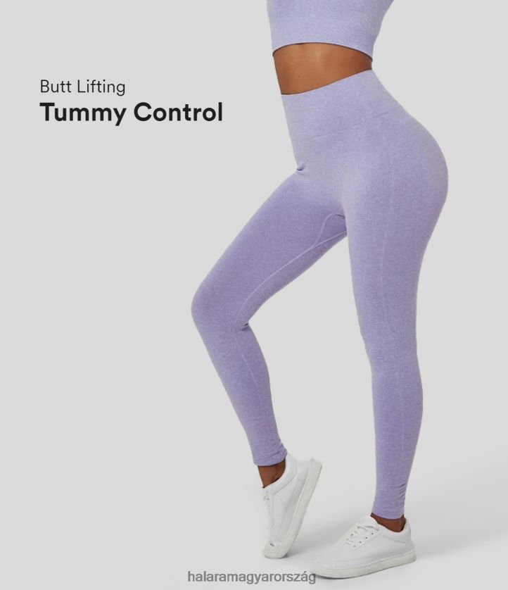 aktív ruházat Halara varrat nélküli flow magas derekú haskontroll 7/8 leggings húsvéti tojás nők 8FPF801506