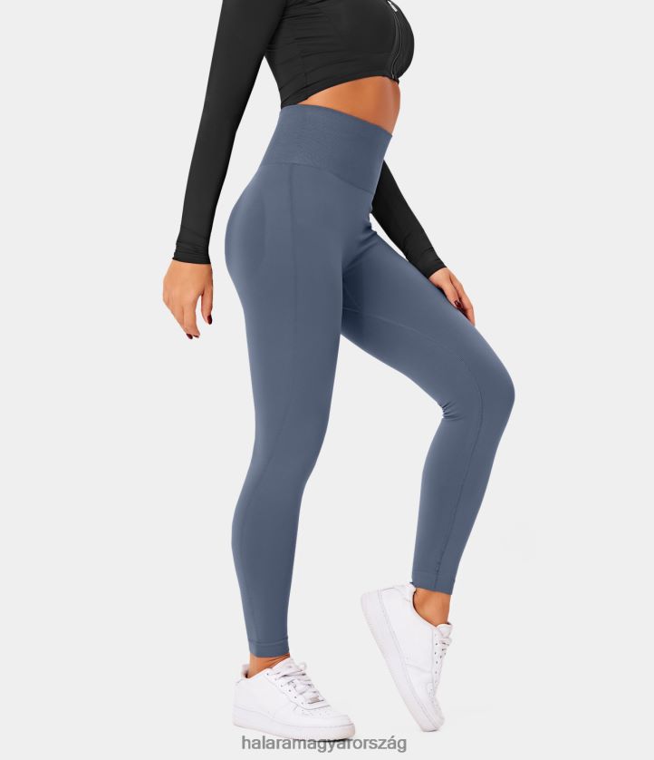 aktív ruházat Halara varrat nélküli flow magas derekú sima fenékemelő leggings eredeti nők 8FPF801496