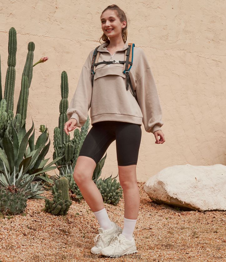 aktív ruházat Halara magas derekú motoros rövidnadrág éjféli kaland - fekete nők 8FPF801433