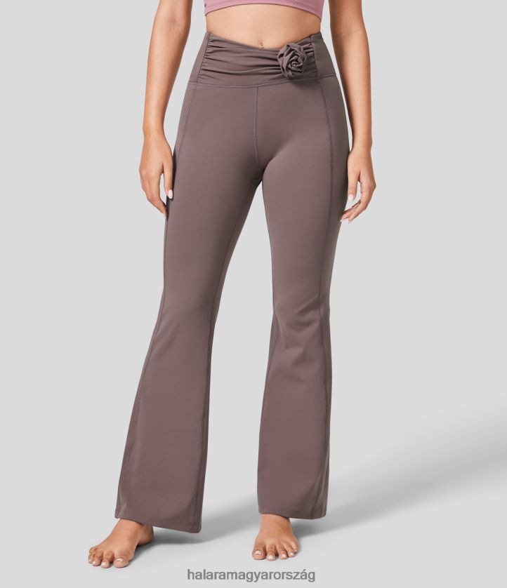 aktív ruházat Halara magas derekú, domború rozettás jóga nadrág eredeti nők 8FPF80385